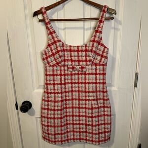 UO Lily Printed Mini Dress